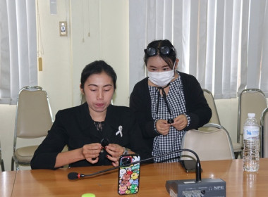 กิจกรรมทำโบว์ริบบิ้นสีดำไว้อาลัยด้วยความเคารพและสำนึกในพระมหากรุณาธิคุณ "สมเด็จพระพันปีหลวง" ... พารามิเตอร์รูปภาพ 5