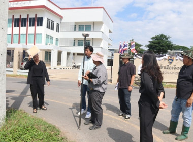 ลงพื้นที่ชี้แนวเขตที่ดินสำหรับก่อสร้างอาคารสำนักงานสหกรณ์จังหวัดสระบุรีพร้อมสิ่งก่อสร้างประกอบตำบลสวนดอกไม้ อำเภอเสาไห้ จังหวัดสระบุรี เพื่อส่งมอบให้บริษัทฯผู้รับจ้างดำเนินการก่อสร้างฯ ... พารามิเตอร์รูปภาพ 12