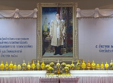 ร่วมกิจกรรมเนื่องในวันคล้ายวันพระบรมราชสมภพ ... พารามิเตอร์รูปภาพ 2