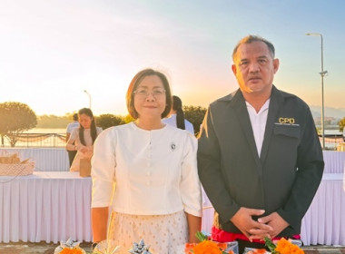 ร่วมพิธีเจริญพระพุทธมนต์และพิธีทำบุญตักบาตรถวายพระราชกุศล ... พารามิเตอร์รูปภาพ 2