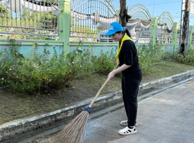 ร่วมกิจกรรมจิตอาสาพัฒนาปรับปรุงภูมิทัศน์ทำความสะอาดถนน ... พารามิเตอร์รูปภาพ 6