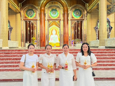 ร่วมกิจกรรมพิธีเวียนเทียนเนื่องในวันทางพุทธศาสนาวันมาฆบูชาประจำปี พ.ศ. 2569 ... พารามิเตอร์รูปภาพ 1