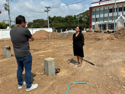 ลงพื้นที่ติดตามความคืบหน้าการก่อสร้างอาคารสำนักงานสหกรณ์จังหวัดสระบุรีแห่งใหม่ ... พารามิเตอร์รูปภาพ 1