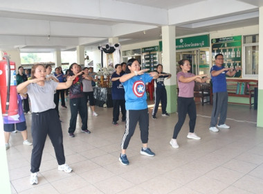 กิจกรรมออกกำลังกายเต้นแอโรบิก ครั้งที่ 1 ภายใต้โครงการ ... พารามิเตอร์รูปภาพ 23