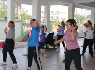 กิจกรรมออกกำลังกายเต้นแอโรบิก ครั้งที่ 1 ภายใต้โครงการ ... พารามิเตอร์รูปภาพ 30