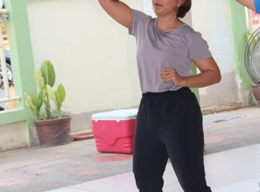 กิจกรรมออกกำลังกายเต้นแอโรบิก ครั้งที่ 1 ภายใต้โครงการ ... พารามิเตอร์รูปภาพ 33