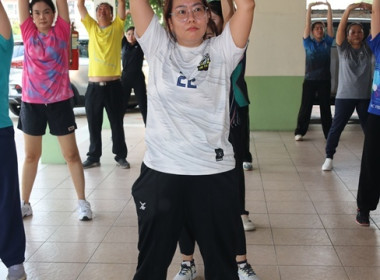 กิจกรรมออกกำลังกายเต้นแอโรบิก ครั้งที่ 1 ภายใต้โครงการ ... พารามิเตอร์รูปภาพ 45