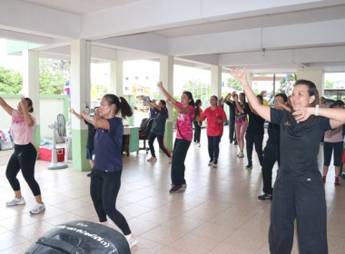 กิจกรรมออกกำลังกายเต้นแอโรบิก ครั้งที่ 2 ภายใต้กิจกรรม ... พารามิเตอร์รูปภาพ 25