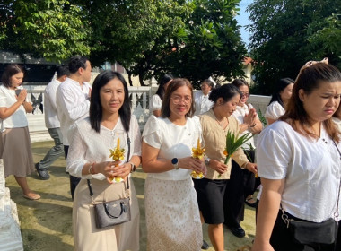 ร่วมทำพิธีทำบุญตักบาตรและพิธีเวียนเทียน ... พารามิเตอร์รูปภาพ 4