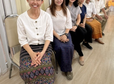 บุคลากรฝ่ายบริหารทั่วไป ดำเนินกิจกรรมการทำความดี ... พารามิเตอร์รูปภาพ 4