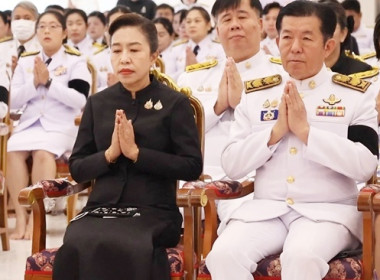 ร่วมพิธีบำเพ็ญกุศลสัตตมวาร 7 วัน เพื่ออุทิศถวายพระกุศล ... พารามิเตอร์รูปภาพ 7