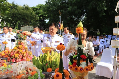 ร่วมพิธีบวงสรวงดวงพระวิญญาณสมเด็จพระเจ้าทรงธรรมและสิ่งศักดิ์สิทธิ์ งานประเพณีตักบาตรดอกเข้าพรรษา และถวายเทียนพรรษาพระราชทาน จังหวัดสระบุรี ประจำปี 2569 ... พารามิเตอร์รูปภาพ 1