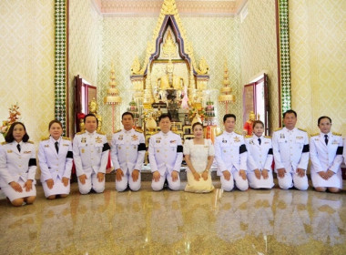 ร่วมพิธีบวงสรวงดวงพระวิญญาณสมเด็จพระเจ้าทรงธรรมและสิ่งศักดิ์สิทธิ์ งานประเพณีตักบาตรดอกเข้าพรรษา และถวายเทียนพรรษาพระราชทาน จังหวัดสระบุรี ประจำปี 2569 ... พารามิเตอร์รูปภาพ 15