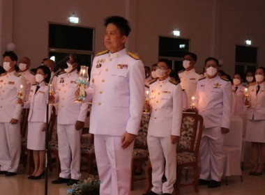 (ภาคค่ำ) ร่วมพิธีถวายเครื่องราชสักการะและวางพานพุ่ม ... พารามิเตอร์รูปภาพ 5