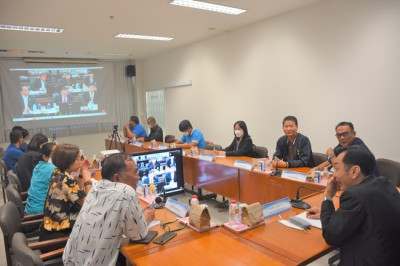 ร่วมรับฟังการประชุมมอบนโยบายการขับเคลื่อนงานกระทรวงเกษตรและสหกรณ์ โดยรัฐมนตรีว่าการกระทรวงเกษตรและสหกรณ์ (ร้อยเอก ธรรมนัส พรหมเผ่า) ... พารามิเตอร์รูปภาพ 1