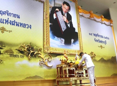 ร่วมกิจกรรมเนื่องในวันพระบิดาแห่งฝนหลวง ประจำปี 2566 พารามิเตอร์รูปภาพ 1