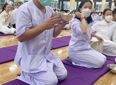 ร่วมพิธีทำบุญตักบาตรการจัดงานสัปดาห์ส่งเสริมการเผยแพร่พระพุทธศาสนา เนื่องในเทศกาลวันมาฆบูชา ประจำปีพุทธศักราช 2567 ... พารามิเตอร์รูปภาพ 5