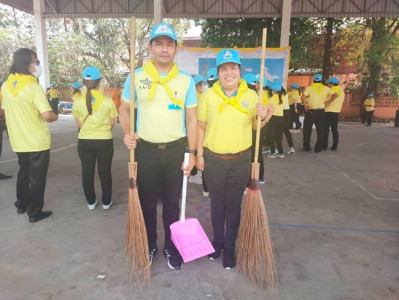ร่วมกิจกรรมจิตอาสาพัฒนา ปรับปรุงภูมิทัศน์ ... พารามิเตอร์รูปภาพ 1