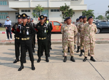 ร่วมพิธีปล่อยแถวตำรวจในการรักษาความปลอดภัยในชีวิตและทรัพย์สินและอำนวยความสะดวกการจราจรให้กับประชาชนและเปิดศูนย์ป้องกันอุบัติเหตุเทศกาลสงกรานต์ พ.ศ.2567 จังหวัดสระบุรี ... พารามิเตอร์รูปภาพ 12