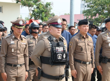 ร่วมพิธีปล่อยแถวตำรวจในการรักษาความปลอดภัยในชีวิตและทรัพย์สินและอำนวยความสะดวกการจราจรให้กับประชาชนและเปิดศูนย์ป้องกันอุบัติเหตุเทศกาลสงกรานต์ พ.ศ.2567 จังหวัดสระบุรี ... พารามิเตอร์รูปภาพ 23
