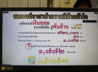 ร่วมการเปิดกิจกรรม (Kick off) “สหกรณ์ออมดี มีสุข” พารามิเตอร์รูปภาพ 44
