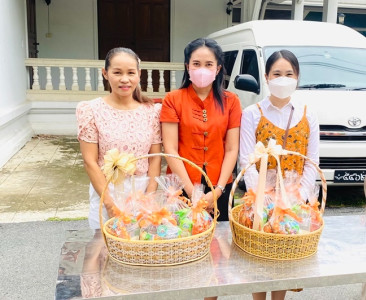 ร่วมพิธีทำบุญตักบาตรถวายพระราชกุศล ... พารามิเตอร์รูปภาพ 1