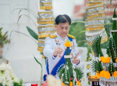 พิธีจัดทำน้ำพระพุทธมนต์ศักดิ์สิทธิ์ เนื่องในโอกาสปีมหามงคล ... พารามิเตอร์รูปภาพ 19
