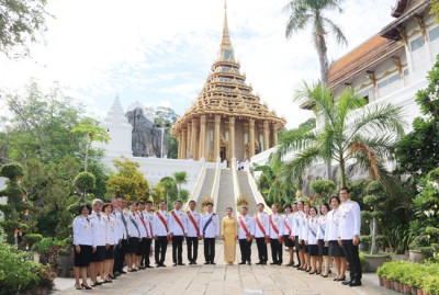 ร่วมพิธีเวียนเทียนสมโภชน้ำพระพุทธมนต์ศักดิ์สิทธิ์ ... พารามิเตอร์รูปภาพ 1