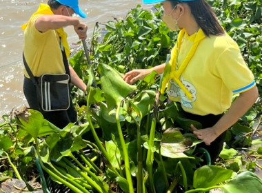 ร่วมกิจกรรมจิตอาสาพัฒนาปรับปรุงภูมิทัศน์ชุมชนริมแม่น้ำ/คู/คลอง เนื่องในวันคล้ายวันสวรรคตพระบาทสมเด็จพระบรมชนกาธิเบศร มหาภูมิพลอดุลยเดชมหาราช บรมนาถบพิตร(รัชกาลที่ 9 ) ... พารามิเตอร์รูปภาพ 10
