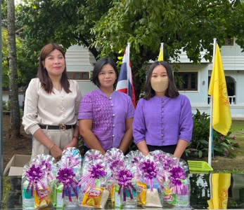 ร่วมพิธีทำบุญตักบาตรถวายพระราชกุศลเนื่องในโอกาสวันคล้ายวันประสูติ พระเจ้าวรวงศ์เธอพระองค์เจ้าโสมสวลี กรมหมื่นสุทธนารีนาถ ในวันที่ 13 กรกฎาคม 2567 ... พารามิเตอร์รูปภาพ 1