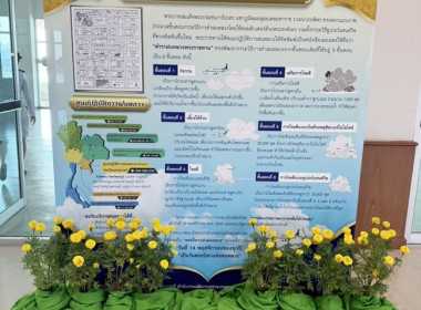 ร่วมงานพิธีวางพานพุ่มดอกไม้สด เนื่องในวันพระบิดาแห่งฝนหลวง ... พารามิเตอร์รูปภาพ 14